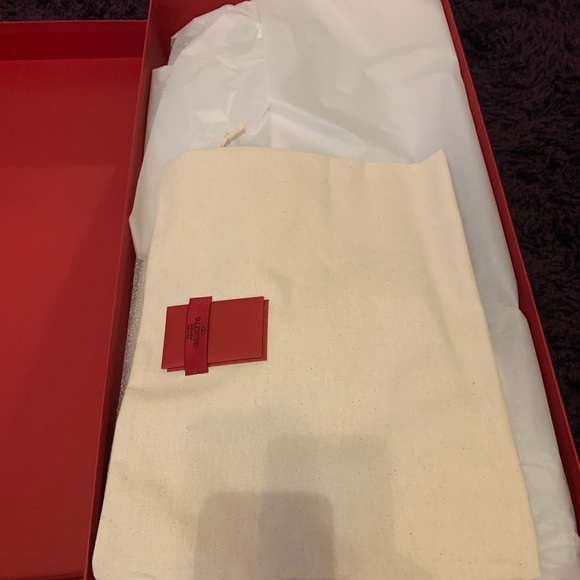 Valentino Garavani Black Boots with Gold Accent - Picture 5 of 7